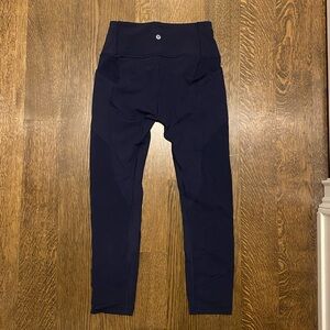 lululemon 25” legging- navy